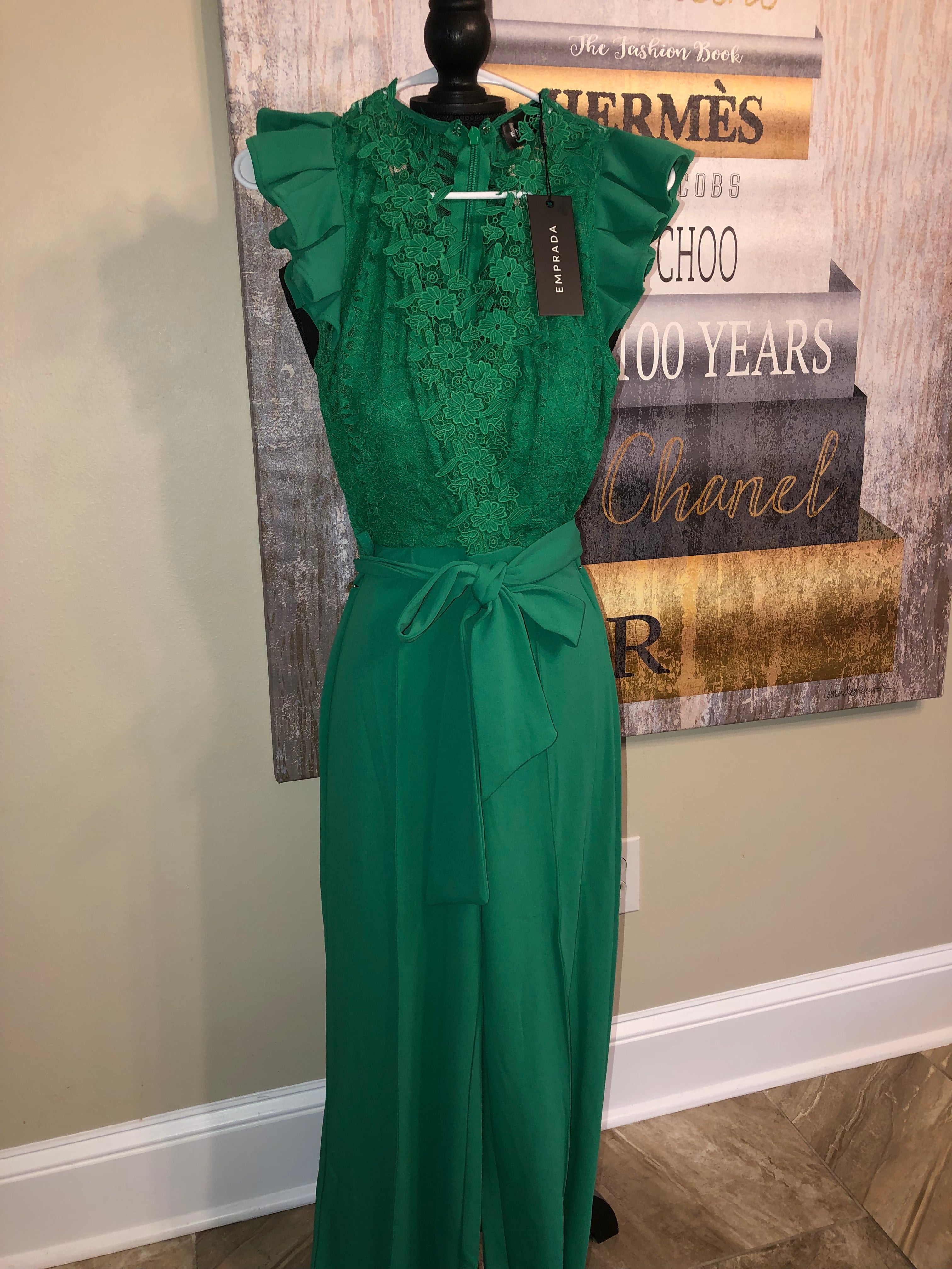Green Jumpsuit