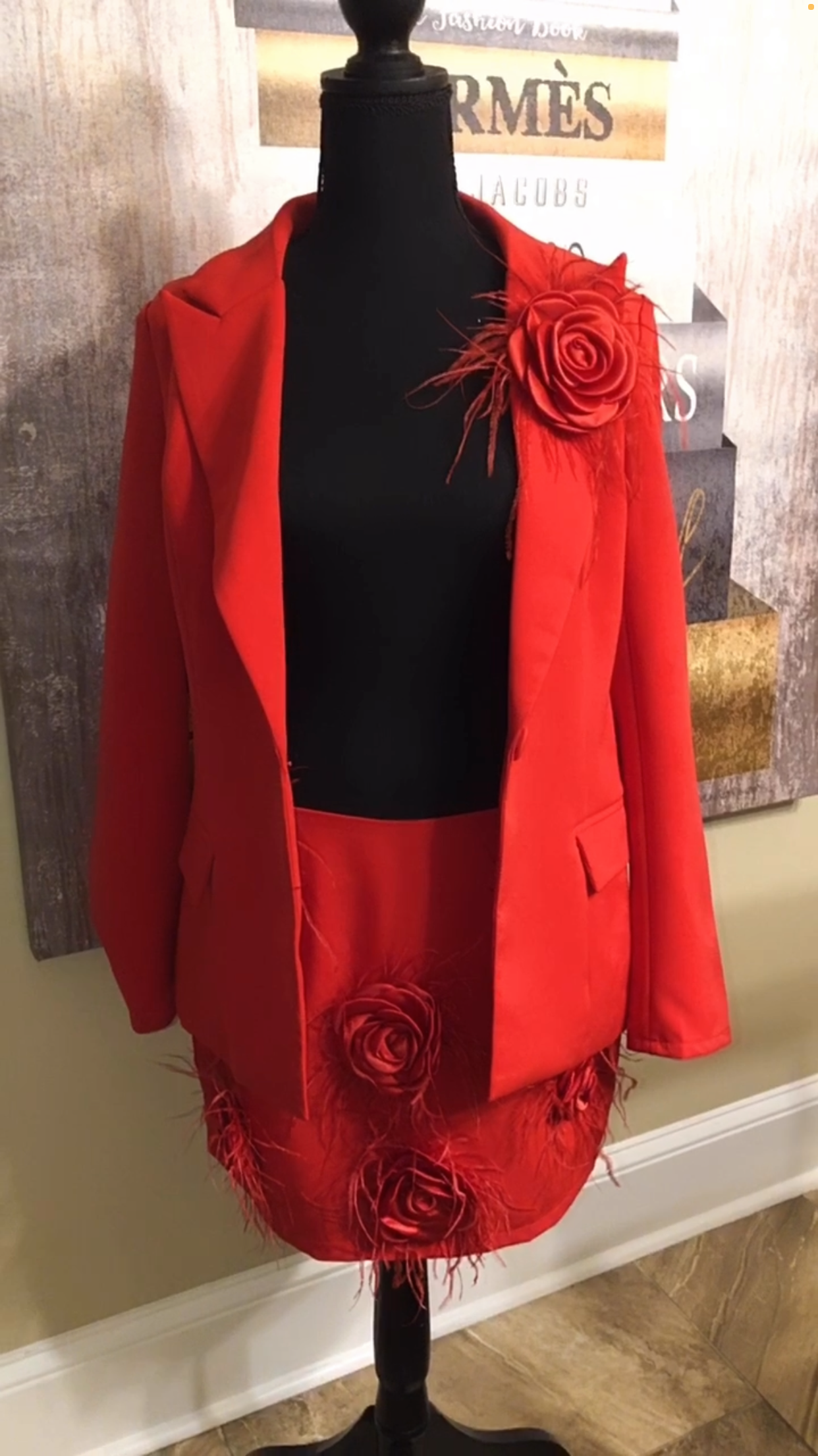 Red Rose Suit