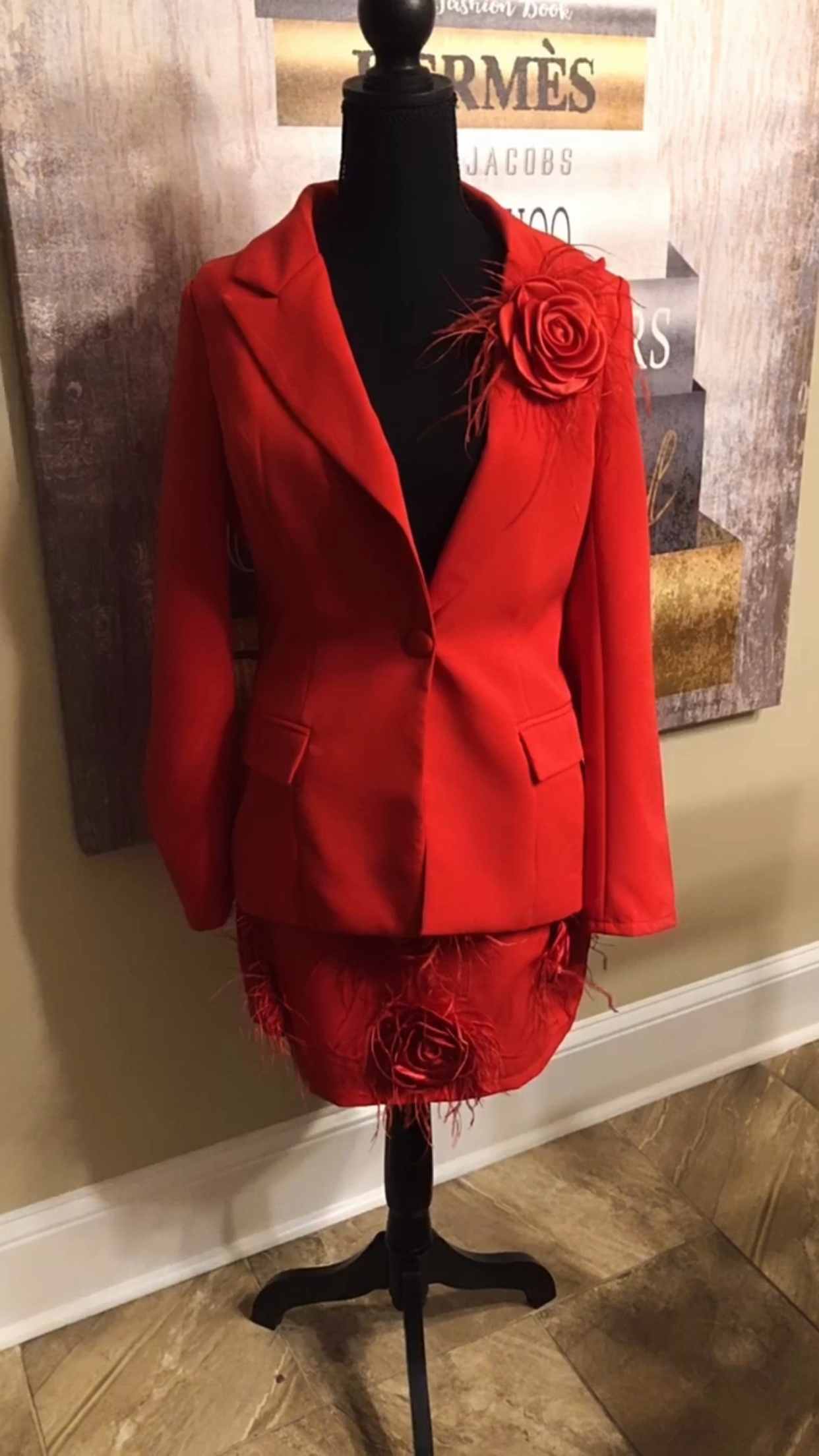 Red Rose Suit