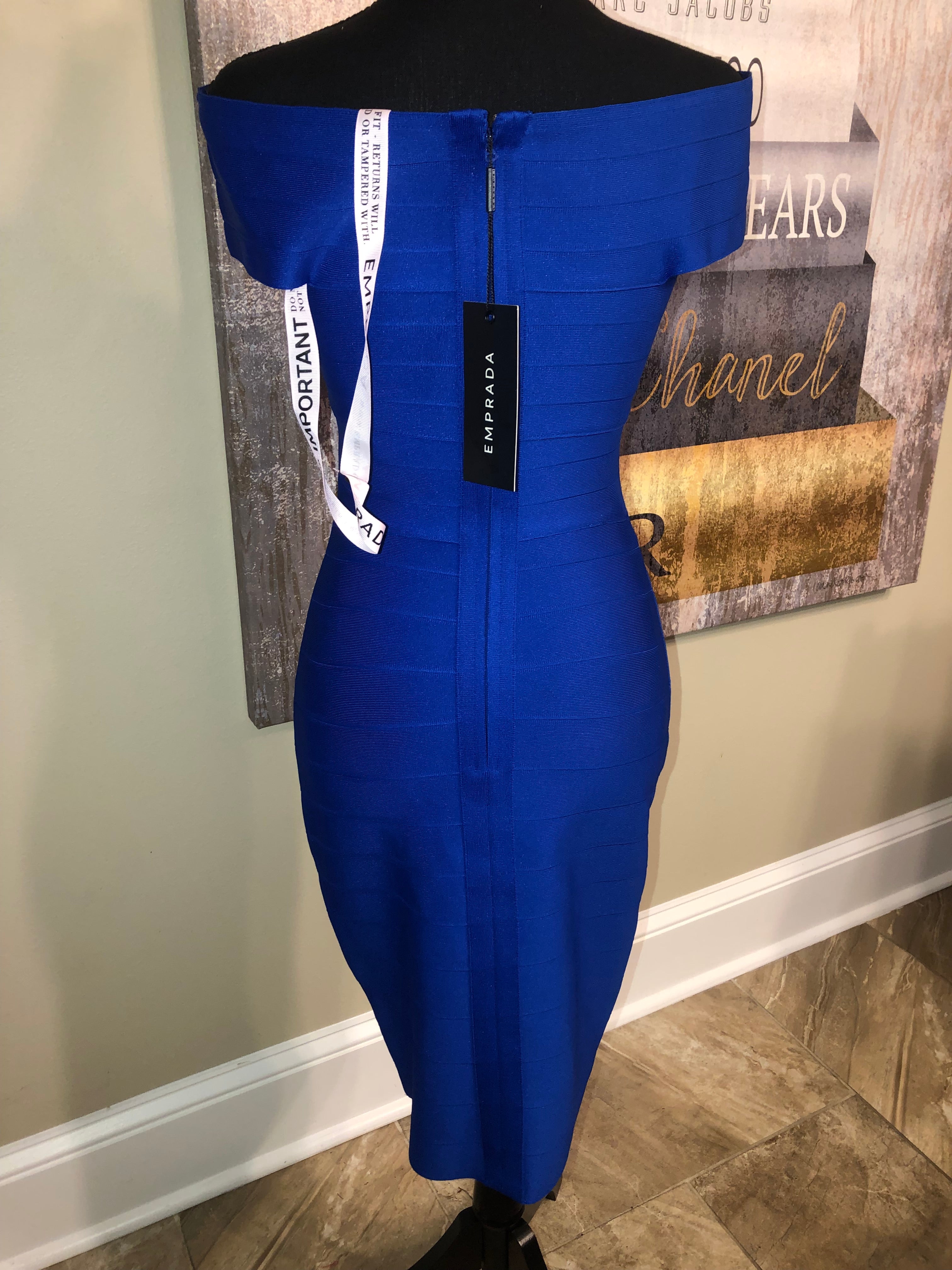 Bossy Blue Dress