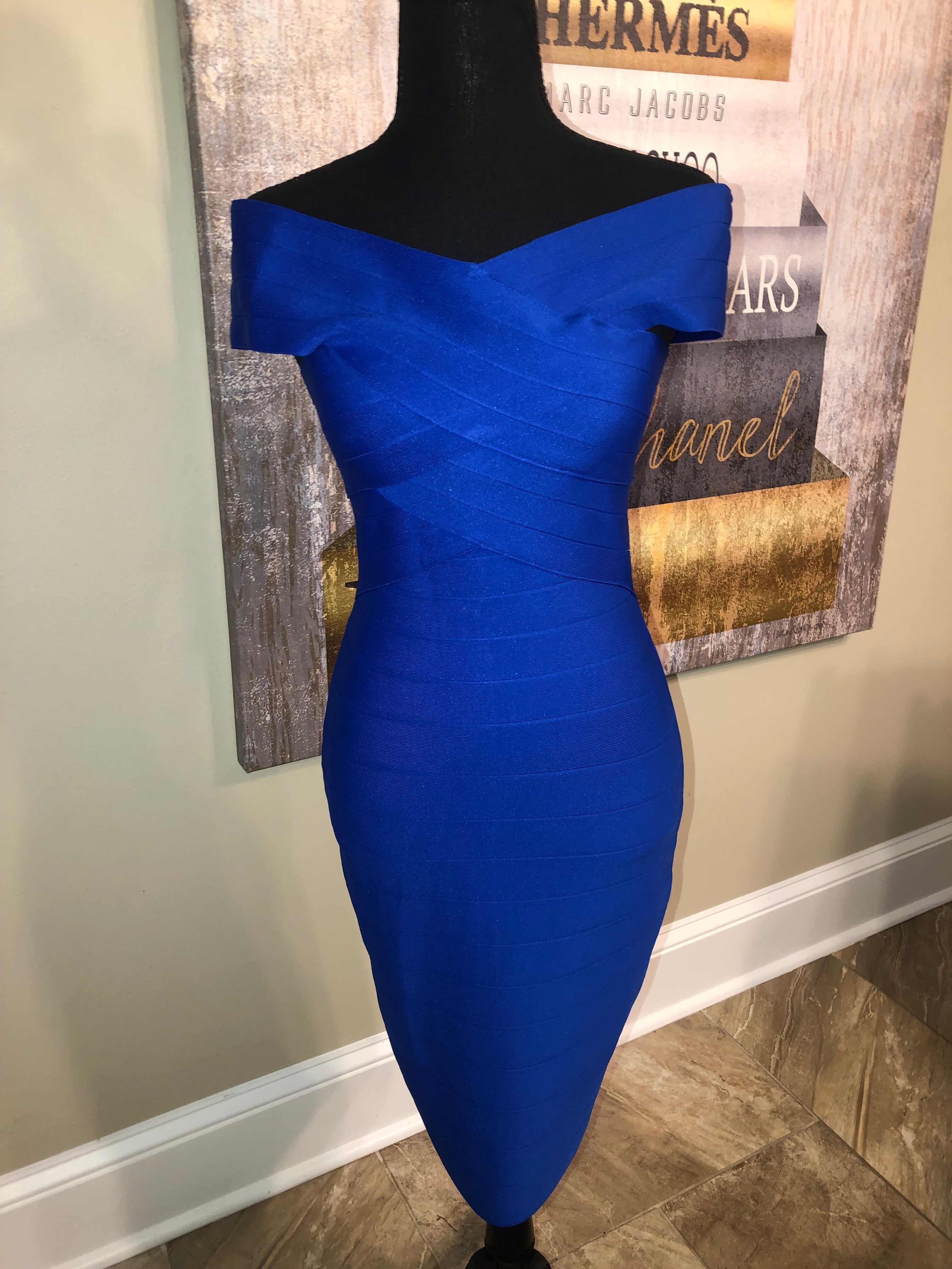 Bossy Blue Dress